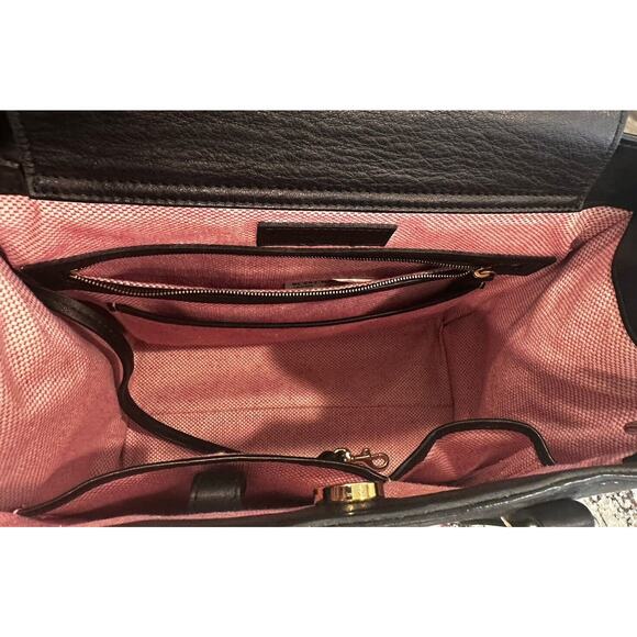 Dooney & Bourke Preowned Belmar Janine Satchel Black Janine No Strap Purse - Picture 12 of 12